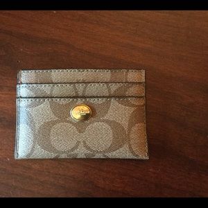 NWT, COACH, Card Case